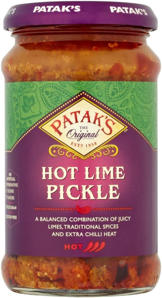 Pataks extra  Hot Lime Pickle - 1x6x283g