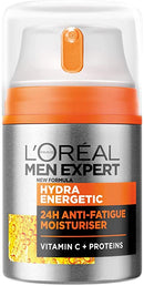 L'Oreal Men Expert Hydra Energetic Moisturiser, 3 x 50ml