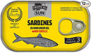 Tropical Sun Sardines in Sunflower Oil and Chilli Flavour Pack of 12x125g