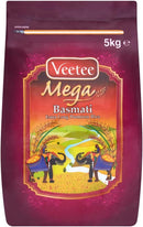 Veetee Mega Basmati Extra Long Premium Rice 5kg