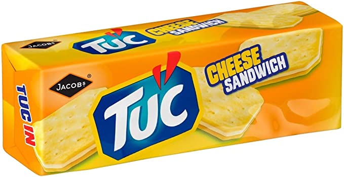 Jacobs Tuc Cheese Sandwich 150G - Pack Of 6