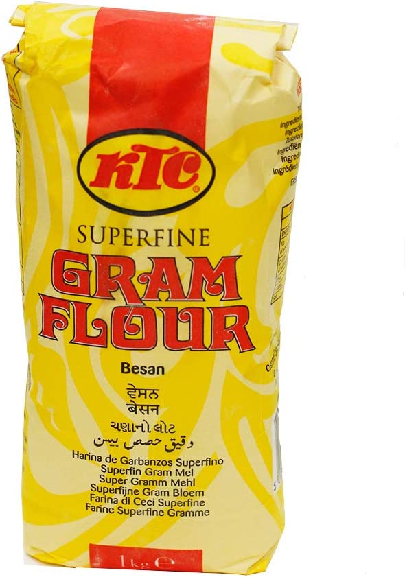 KTC Gram Flour 1 Kg (Pack of 12)