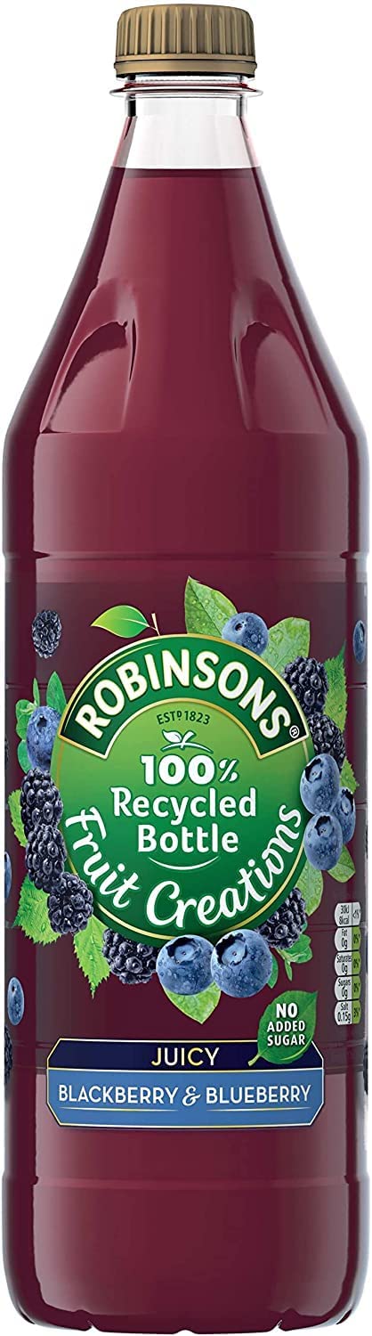 Robinsons Fruit Creations BlackBerry and Blueberry, 1Lx1