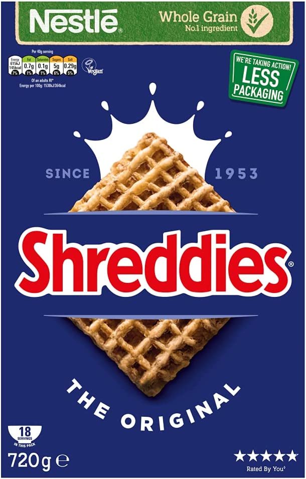 Nestle Shreddies,2x 720 g