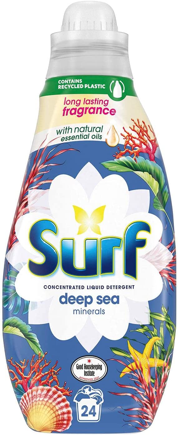 Surf deep sea liquid detergent - 8x648ml