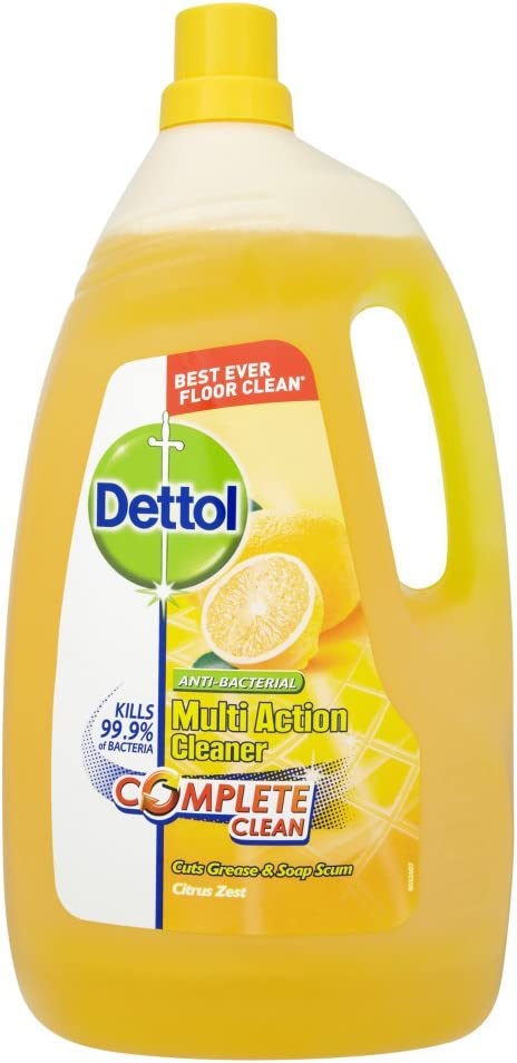 Dettol Multi Action Cleaner, 4L (Pack of 2)