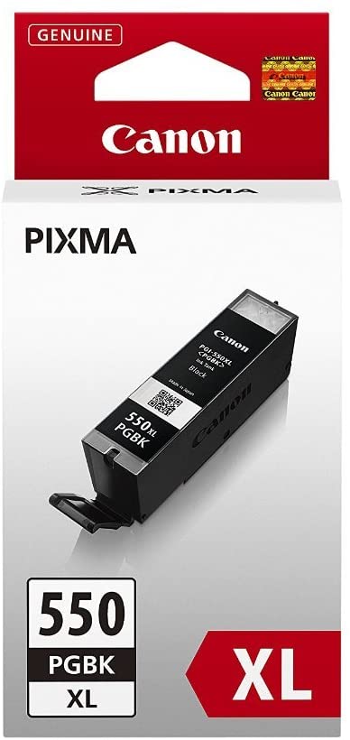 Canon PGI-550 PGBK Original Printer Ink Cartridge, black, XL