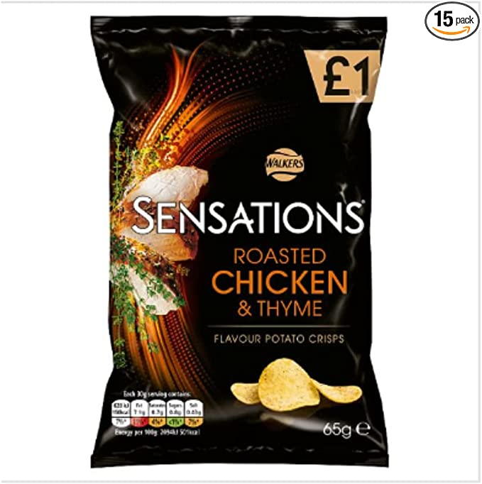 Sensation rosted chicken & thyme 15X65g