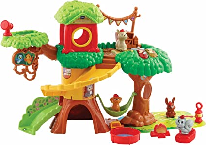 VTech 515103 Animal Fun Treehouse, Multicolour