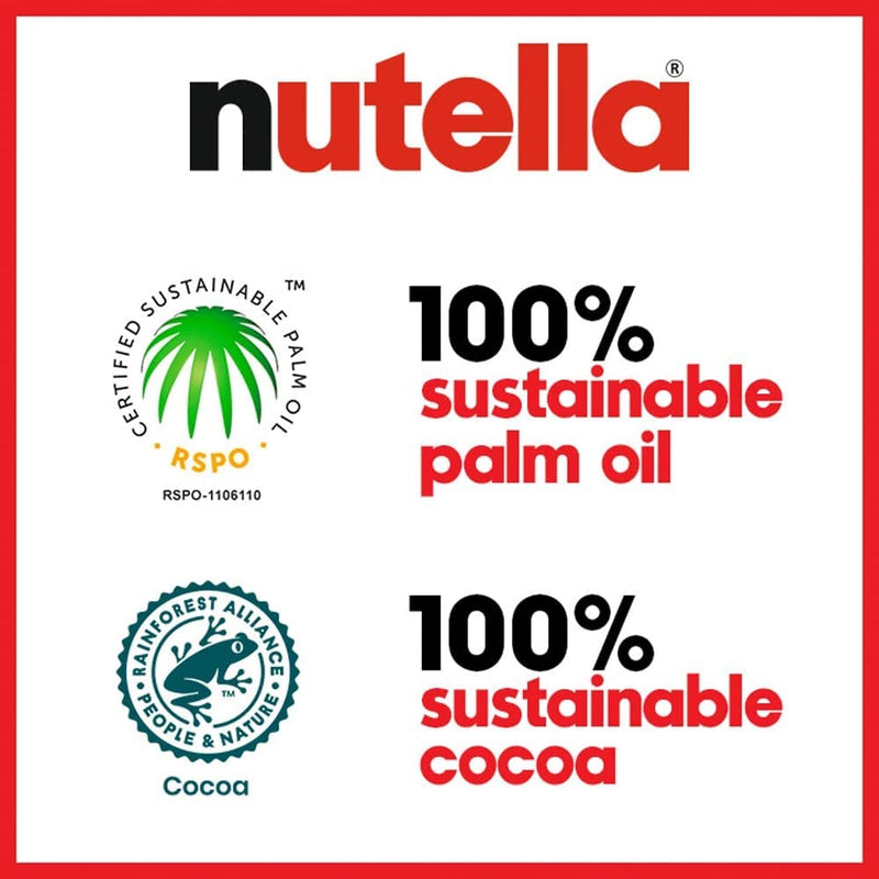 Nutella Hazelnut spread with cocoa 350g - Pack of 6