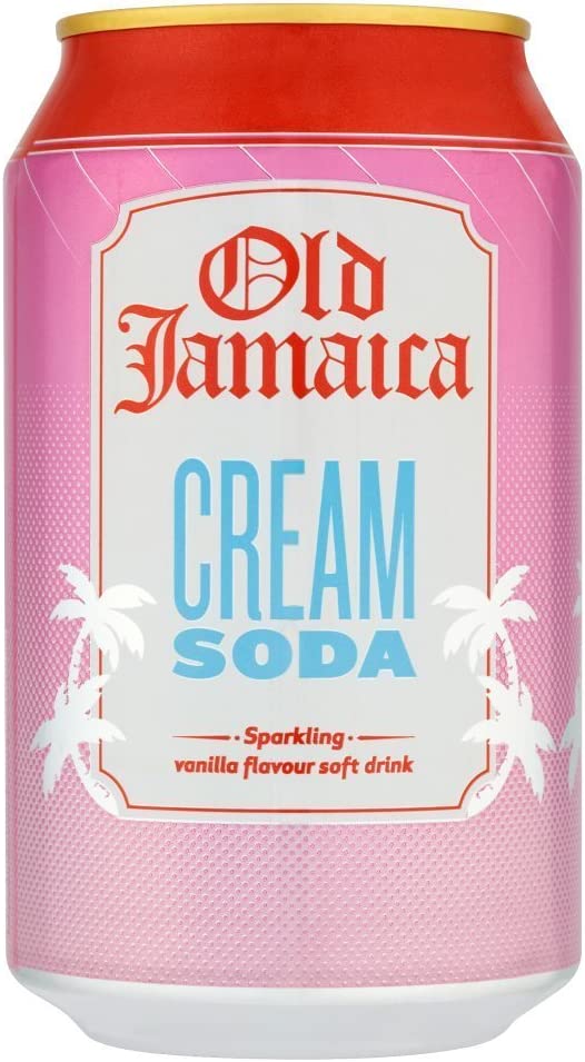 Old Jamaica Cream Soda, 330ml (Pack of 24)