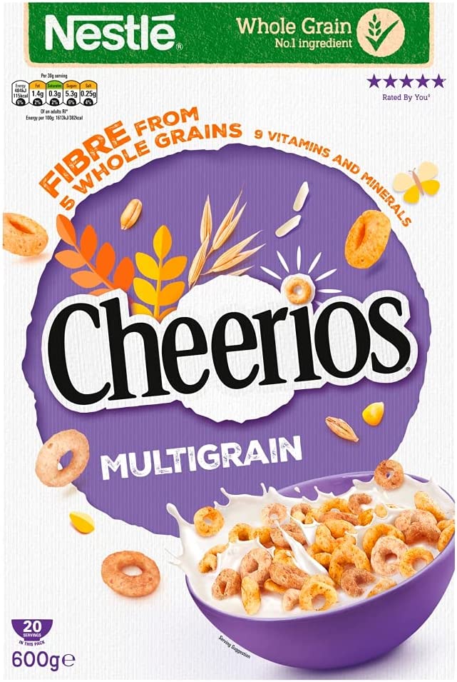 Nestlé Cheerios Multigrain Pack of 2 X 600GM