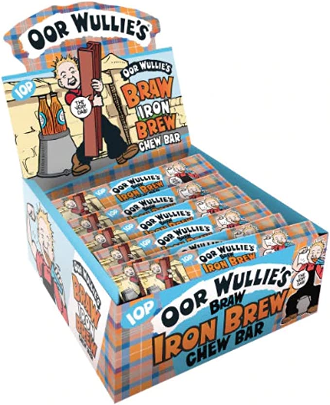 Oor Wullie's Braw Iron Brew Chew Bar 11X72GM
