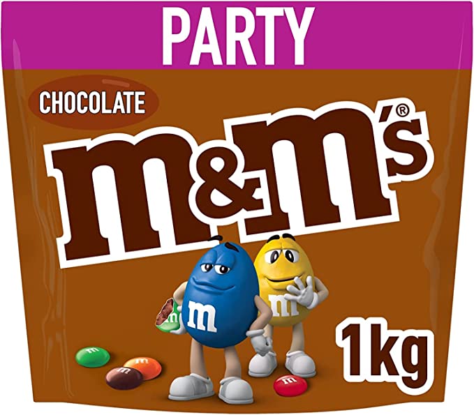 M&M's Chocolate Party  Bag Pack of 1kg