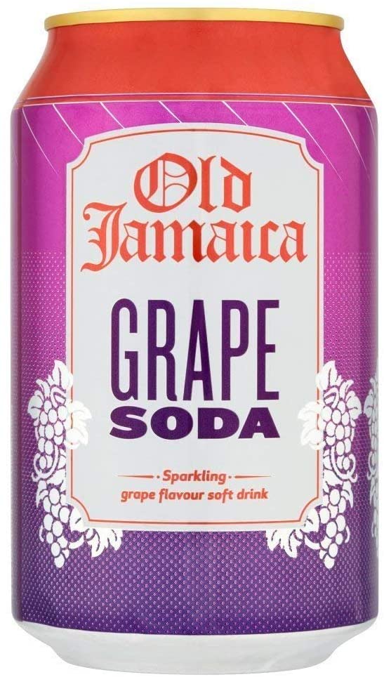 Old Jamaica Grape Soda 330ml (Case of 24)