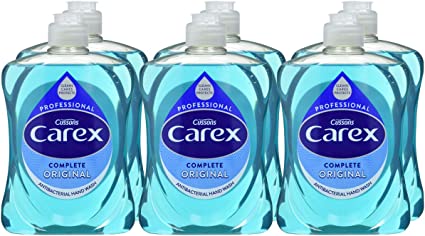 Cussons Carex Professional Original Handwash, Pack of 6 x 500ml