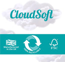 Elegance Cloud Soft Toilet Roll - Bulk Buy (54 Rolls)