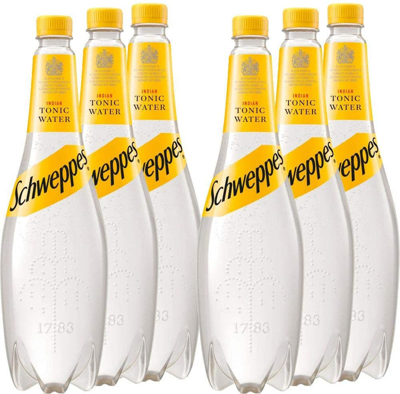 Schweppes Indian Tonic Water 1 Litre x Case of 6