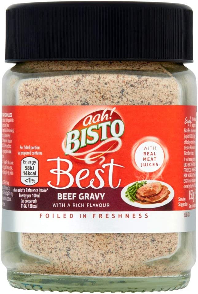Bisto Best Beef Gravy Granules 150gram (Pack of 6)