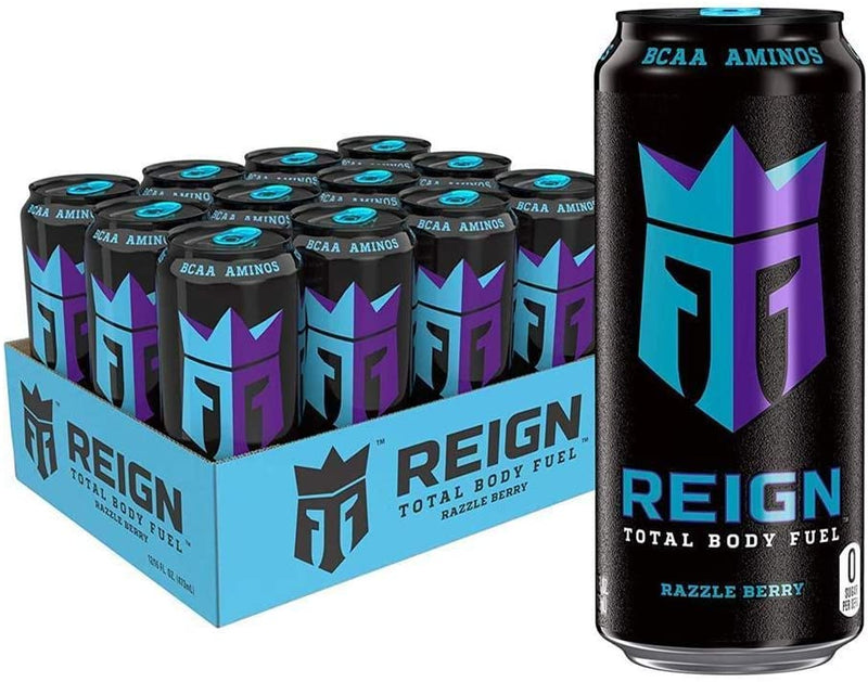 REIGN Razzle Berry Can, 12 x 500 ml Cans