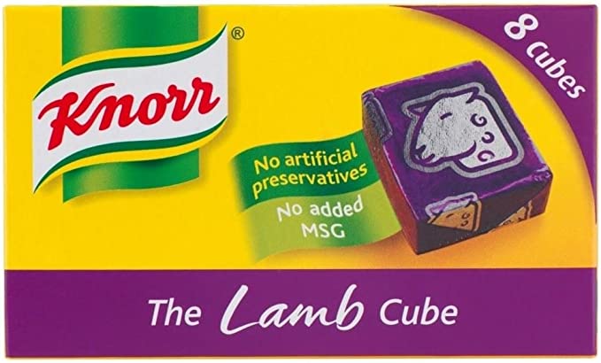 Knorr lamb cube - 1x12x8pk