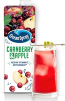 Ocean Spray Cranberry & Apple Juice Drink Pack of 12x 1L Carton