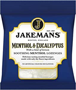 Jakemans Menthol & Eucalyptus Soothing Sweets 12 x 73g