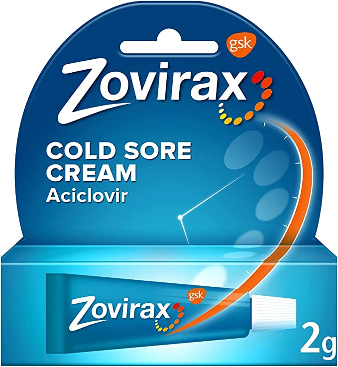 Zovirex cold sore cream tube - 6x2g