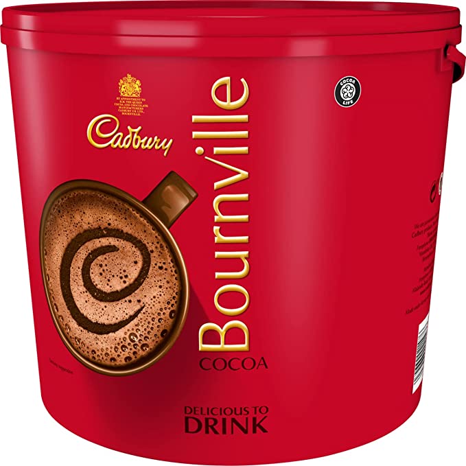 Cadbury Bournville Pail Cocoa, 1.5kg