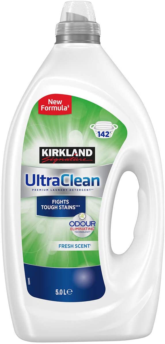 Kirkland Signature Ultra Clean Bio Laundry Detergent 142 wash 5l