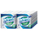 Velvet Wipe and Clean Kitchen Roll Towel, 20 x 75 Sheet Pack - 2 Pack - Papaval