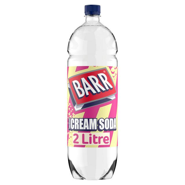 Barr American Cream Soda Soft Drink, 6 x 2L