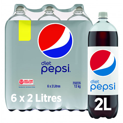 Diet Pepsi Cola Bottle  6x2L