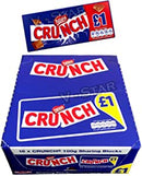 Nestle CRUNCH Milk Chocolate 16 x 100g