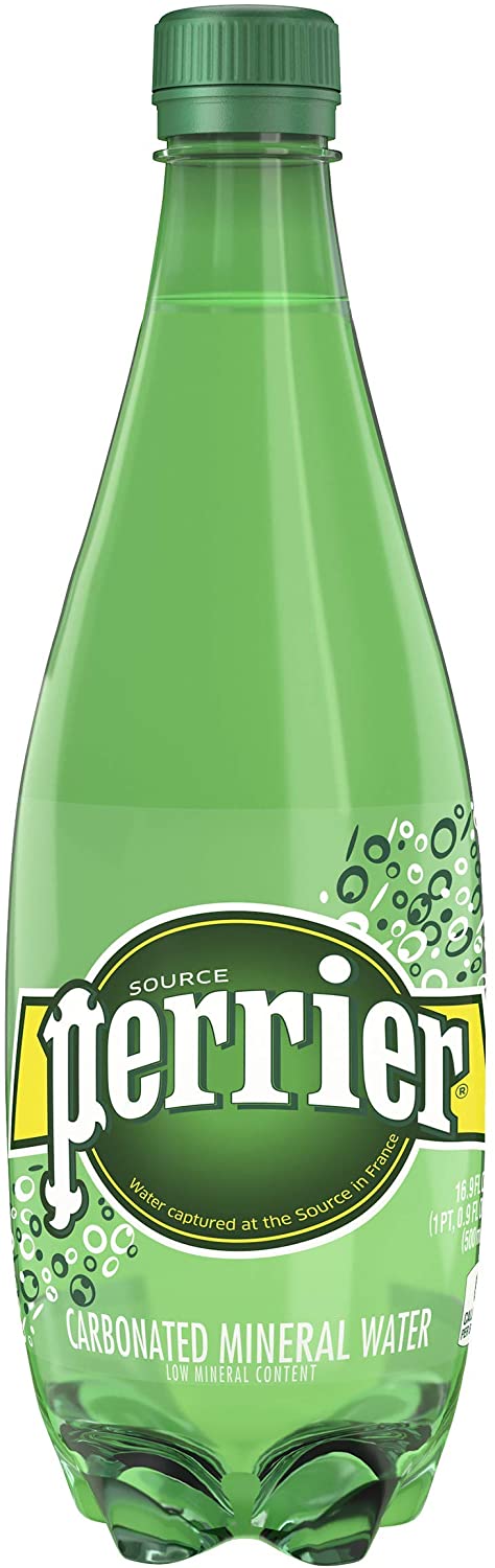 Perrier Sparkling Natural Mineral Water 24x500ml