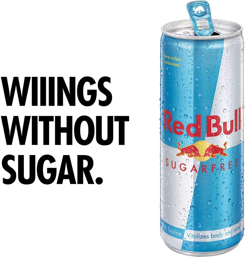 Red Bull Sugarfree Energy Drink 473 ml, (Pack of 12)