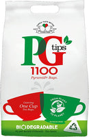 PG tips One Cup Biodegradable Pyramid Everyday Tea Bags Bulk Pack Of 1100 Teabags for Catering, Birthdays, Office Tea Breaks and Afternoon Tea