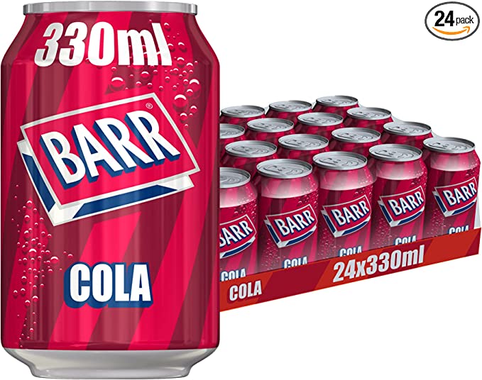 BARR Classic Original Cola 24x330 ml