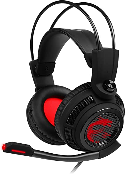 MSI DS502 GAMING HEADSET - 7.1 Virtual Surround Sound Headphones