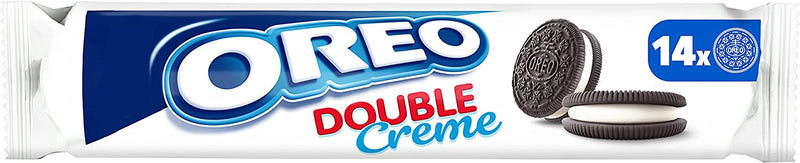Oreo Sandwich Biscuits Double Stuff Creme, 157 g, Pack of 16