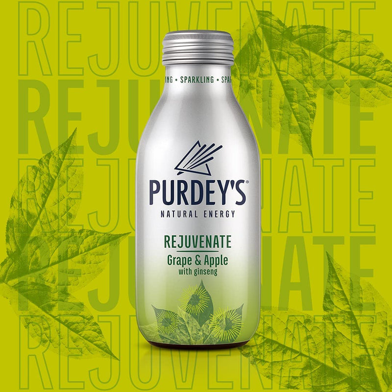 Purdey’s Rejuvenate Natural Energy Drink Pack of 12x330 ml