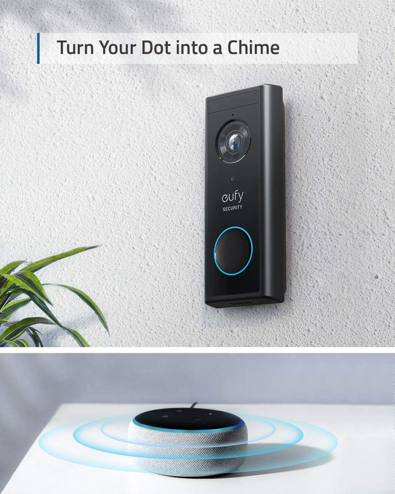 Eufy 2K Battery Powered Video Doorbell with Homebase