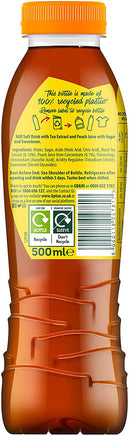 Lipton Ice Tea Peach Soft Drink Pack Of 500 ml