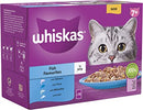 WHISKAS 7+ Cat Pouches Fish Favourites in Jelly  Pack of 12x85g