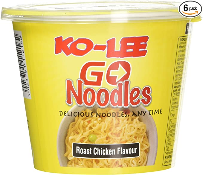 Ko-Lee Go Noodles Roast Chicken 65g