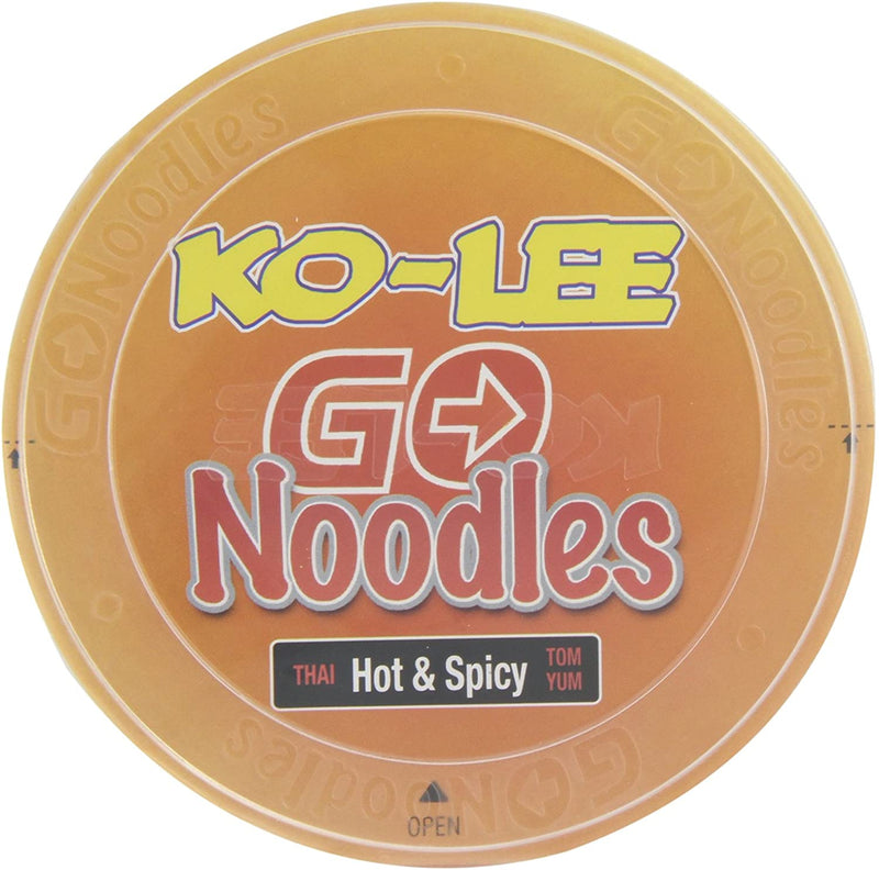 Ko-Lee Go Cup Noodles Hot & Spicy Tom Yum (Pack of 6 x 65 g)