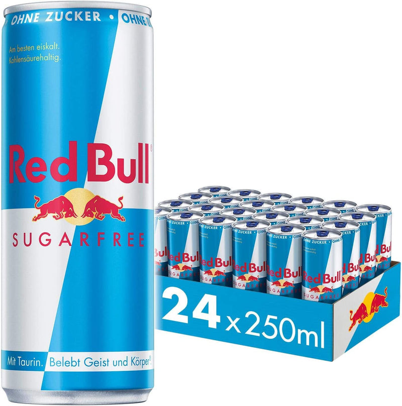 Red Bull Energy Drink Sugarfree  Pack Of 250ml Can