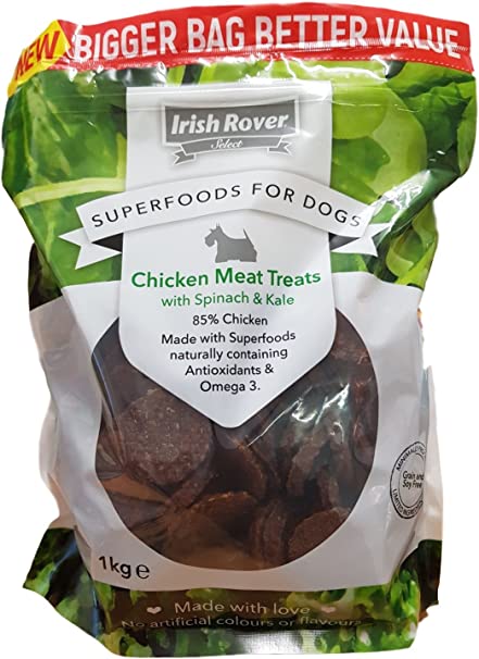 Irish Rover Superfoods for Dogs, Chicken, 1 kg, brown