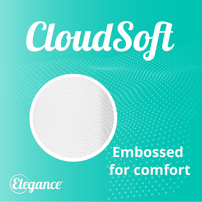 Elegance Cloud Soft Toilet Roll - Bulk Buy (54 Rolls)