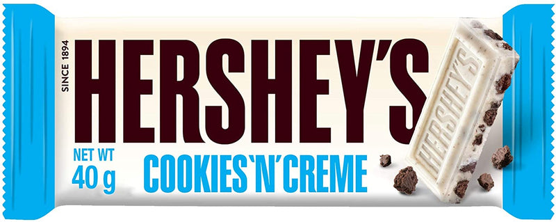 Hershey's Cookies 'N' Creme - Pack of 24 x 40g